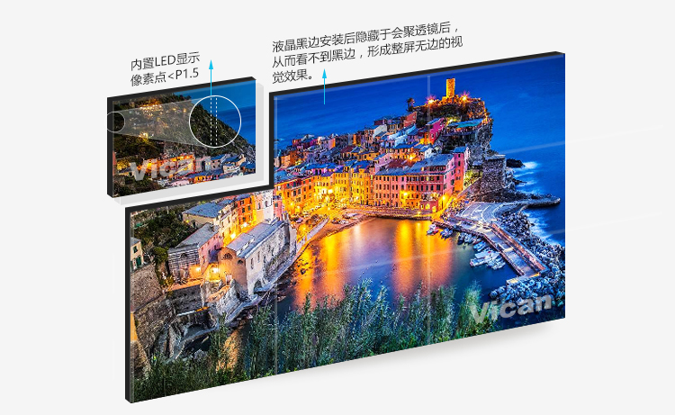 维康国际电子0mm无缝液晶拼接屏技术解析