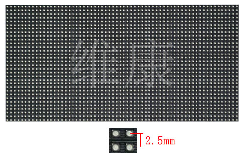 LED显示屏P2.5是什么意思